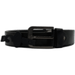 Kutti černý pásek z kůže 120 cm s drakem