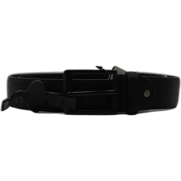 Kutti černý pásek z kůže 115 cm bez vzoru - Obrázek 1