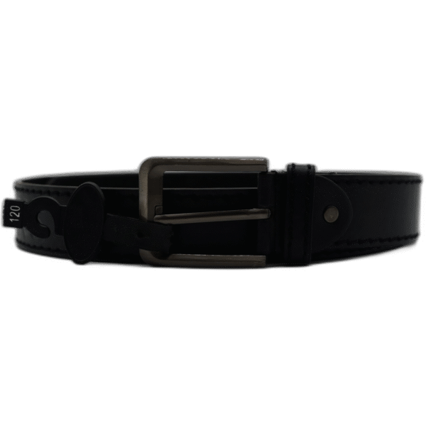 Kutti černý pásek z kůže 120 cm bez vzoru - Obrázek 1