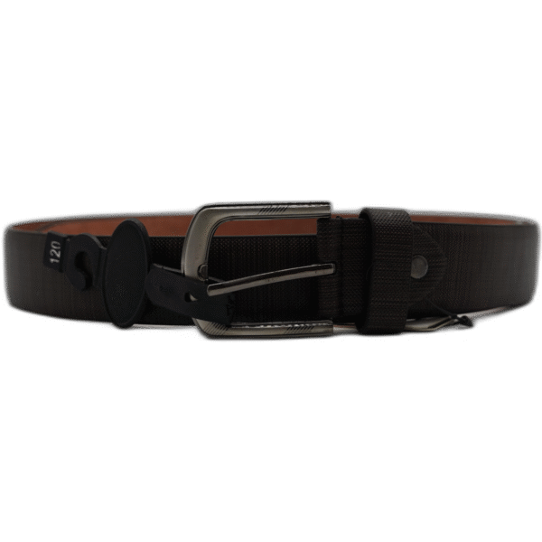 Kutti hnědý pásek z kůže 115 cm bez vzoru - Obrázek 1