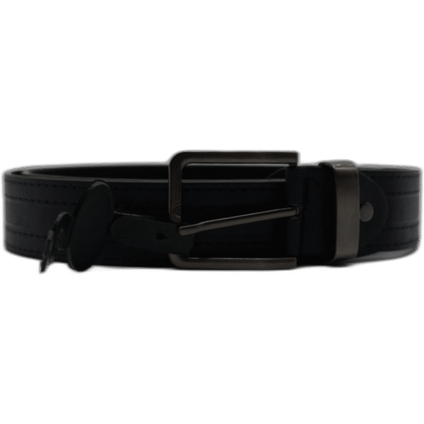 Kutti černý pásek z kůže 120 cm se vzorem - Obrázek 1