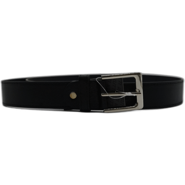 Kutti černý pásek z kůže s vyšíváním 110 CM - Obrázek 1