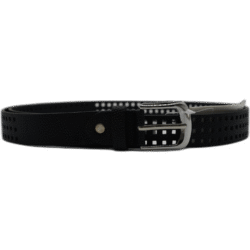 Kutti černý s řadami děr 110 cm