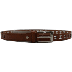 Kutti hnědá dírami ve znaku H 110cm