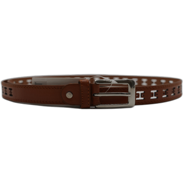 Kutti hnědá dírami ve znaku H 110cm - Obrázek 1