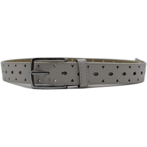 Kutti bílý pásek s oválným vzorem 110cm - Obrázek 1