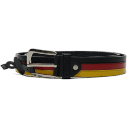 Eleven kožený pásek s něměckou vlajkou 130cm