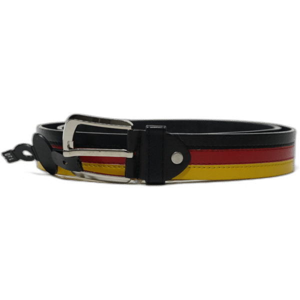 Eleven kožený pásek s něměckou vlajkou 130cm - Obrázek 1