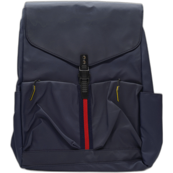 Pánský batoh tmavě modrý s pruhem - Obrázek 1