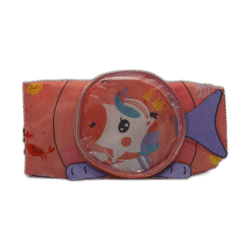 Dětský lososový batoh s motivem jednorožce