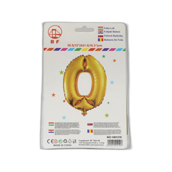 Fóliový balónek 0 - Obrázek 1