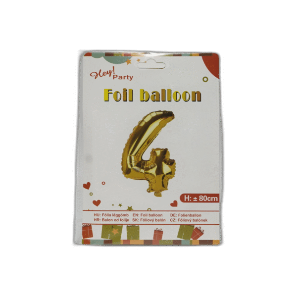 Fóliový balónek 4 - Obrázek 1