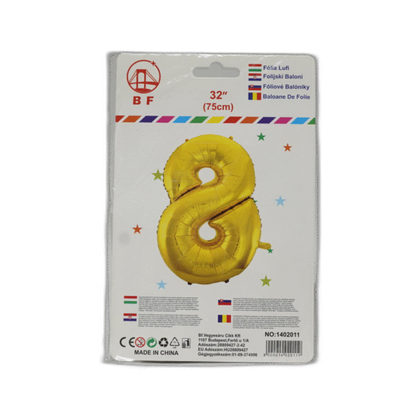 Fóliový balónek 8 - Obrázek 1