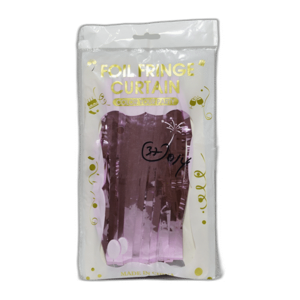 Růžové párty závěsy - Obrázek 1