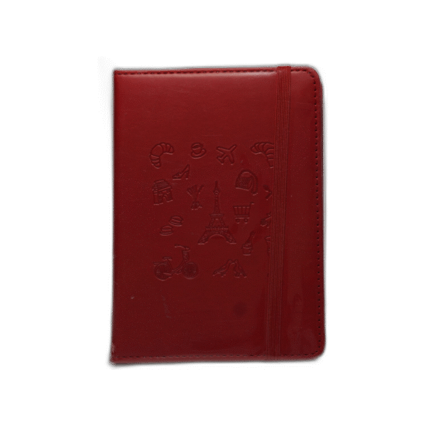 Červený sešit s Eiffelovkou - Obrázek 1