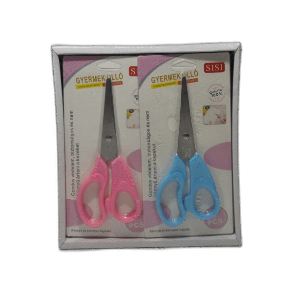 Sisi nůžky modrá a růžová - Obrázek 1