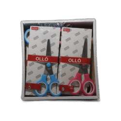 Olló nůžky modré, růžové, zelené