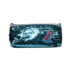 Modrý penál s šupinkami