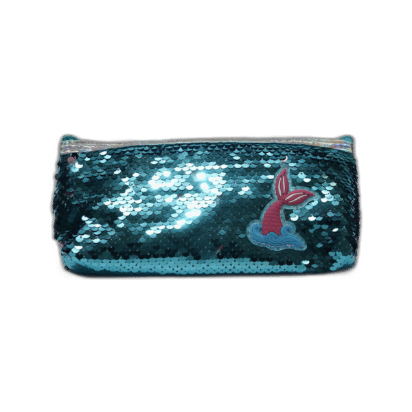 Modrý penál s šupinkami - Obrázek 1