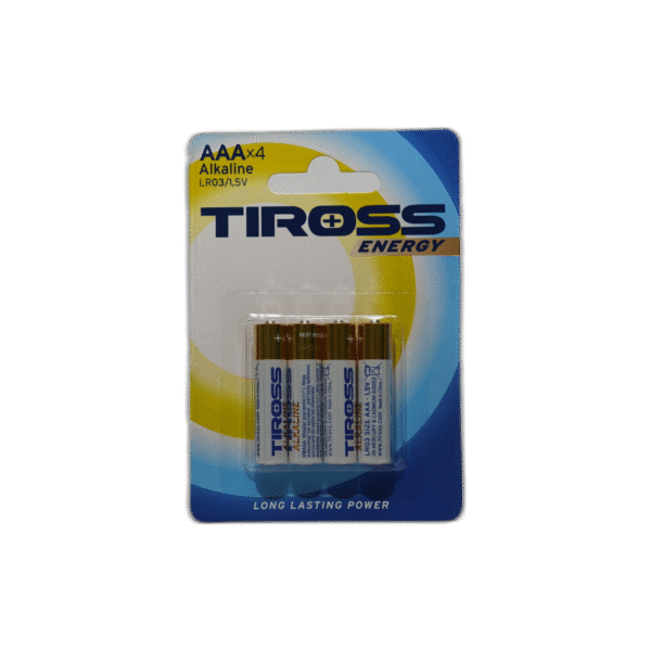 Tiross tužkové baterie AAA alkaline - Obrázek 1