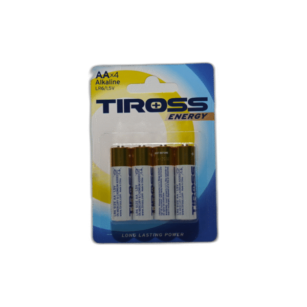 Tiross tužkové baterie AA alkaline - Obrázek 1