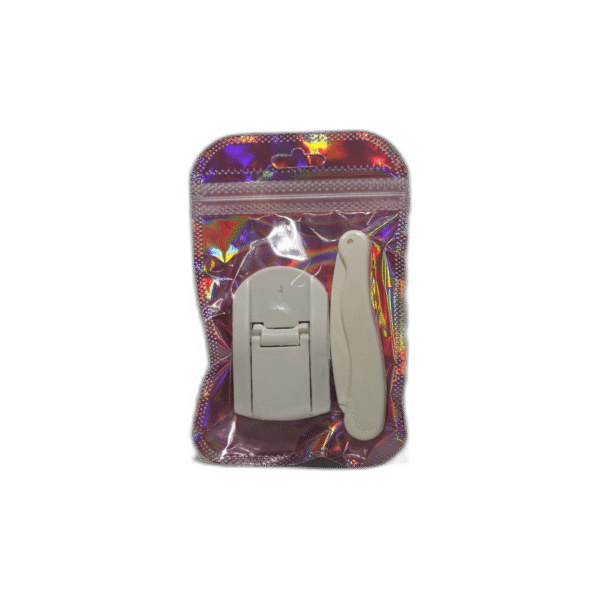 Nůžky na obočí bílá - Obrázek 1