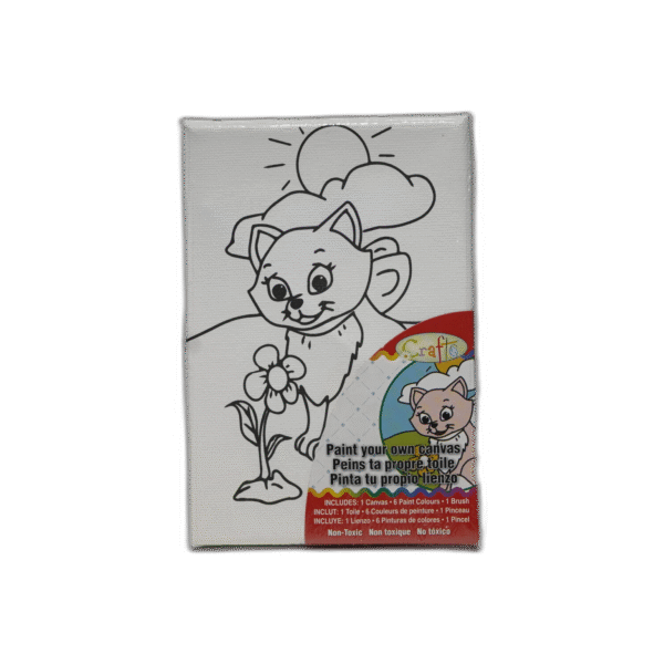 Omalovánka s kočkou - Obrázek 1