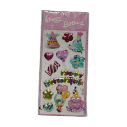 Narozeninové samolepky pro děti