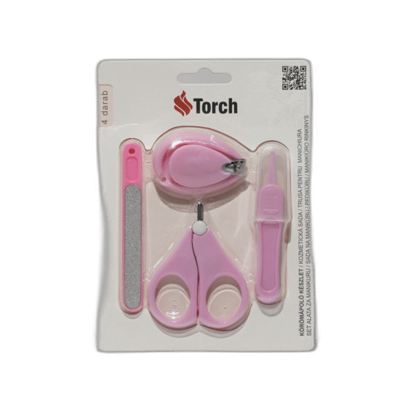 Růžová sada na manikúru - Obrázek 1