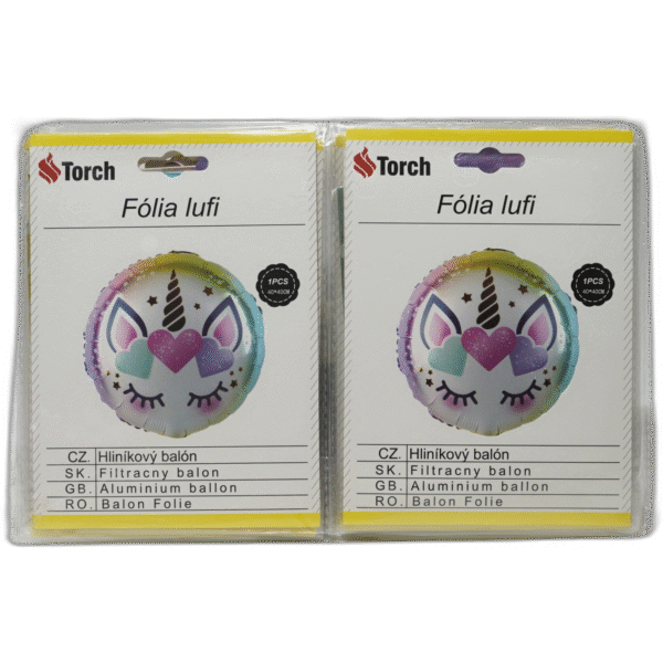 Fóliový balónek s jednorožcem 40cm - Obrázek 1