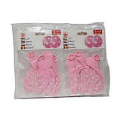 Růžové balónky 30cm 5ks