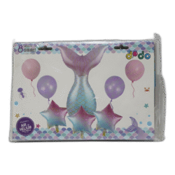 Fóliové balónky s ocasem mořské panny