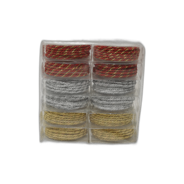 Lanové ozdoby na vánoční stromek - Obrázek 1