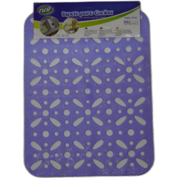 Modrá podložka do dřezu