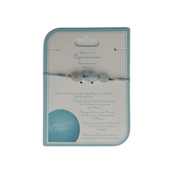 Akvamarín náramek - Obrázek 1