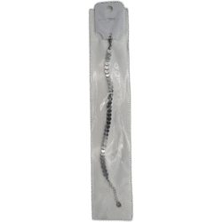 Náramek z nerezové oceli stříbrný