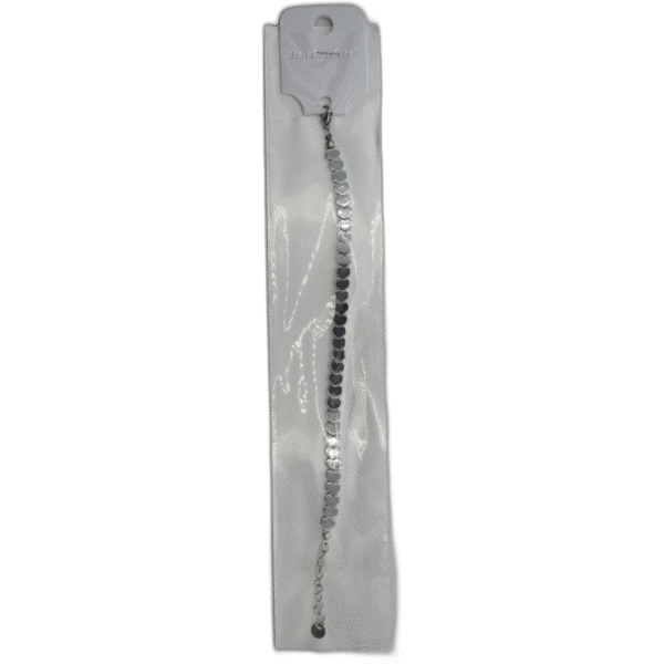 Náramek z nerezové oceli stříbrný - Obrázek 1