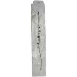 Náramek z nerezové oceli stříbrný se stromečkami