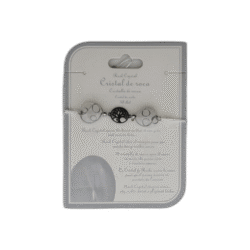 Křišťál náramek bílý se stromečkem