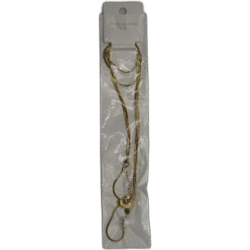 Zlatý náhrdelník se srdcem a perlou