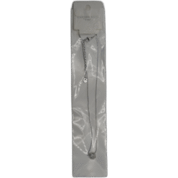 Stříbrný náhrdelník s drahokamem