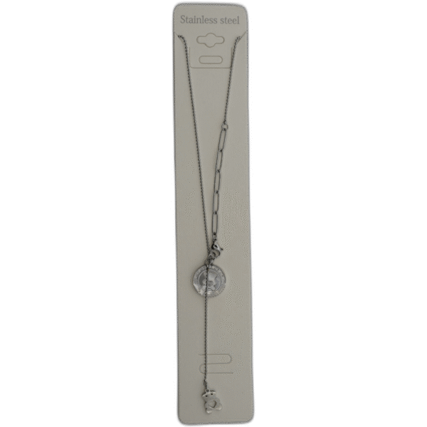 Stříbrný náhrdelník s medvídkem - Obrázek 1