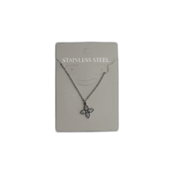 Stříbrný náhrdelník s čtyřlístkem