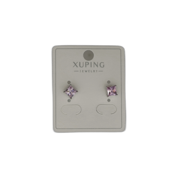 Náušnice Xuping růžové - Obrázek 1