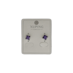 Náušnice Xuping fialové