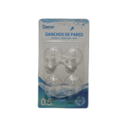 Samolepící háčky průhledné