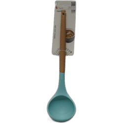 Silikonová naběračka modrá