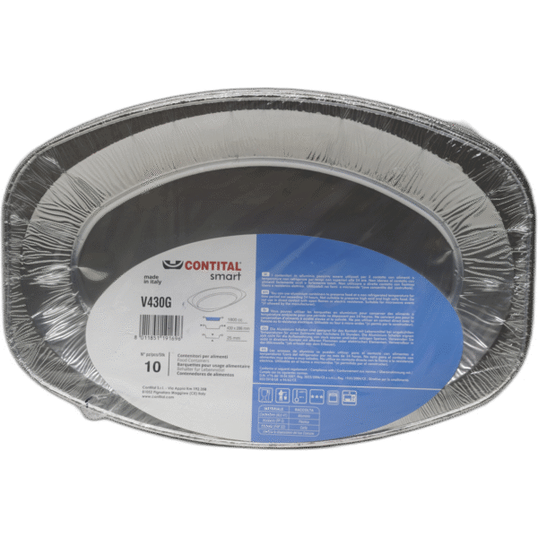 Hliníkový tác 10ks - Obrázek 1