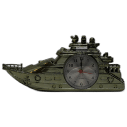 Hodinky ve tvaru jachty