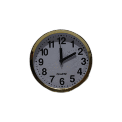 Hodiny se zlatým rámem